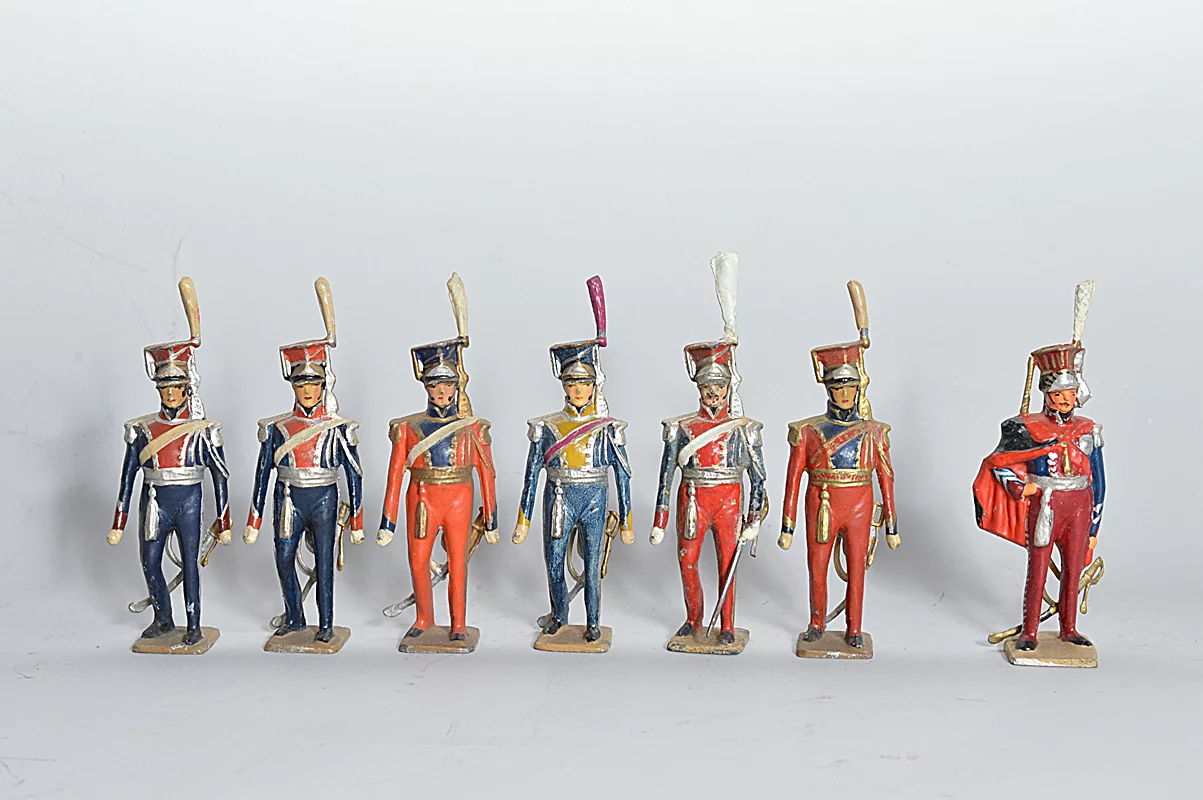 Soldat De Plomb Premier Empire - Carabinier De La Garde Impériale - Échelle 1/32 (60mm) - Peinture Fine - Années 1980 - Neuf